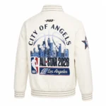 NBA Wool Varsity Jacket back