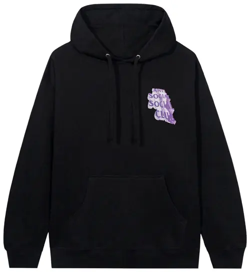 Anti Social Social Club Heart As Rock Hoodie Front