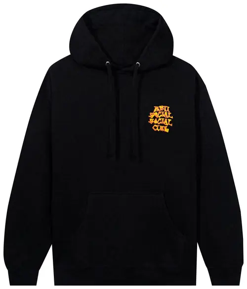 Anti Social Social Club Low Brow Hoodie Front