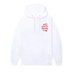 Anti Social Social Club Mind Games Hoodie White Front