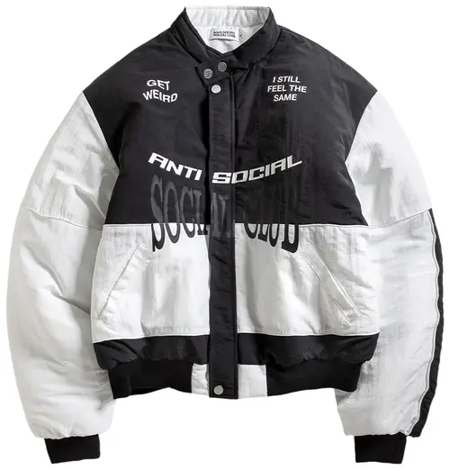 Anti Social Social Club Motorcycle Varsity Jacket