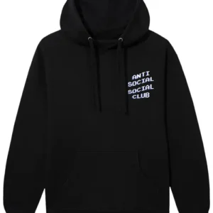Anti Social Social Club x Pac Man Pixel Hoodie Front