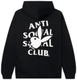 Anti Social Social Club x Playboy Bunny Logo Hoodie