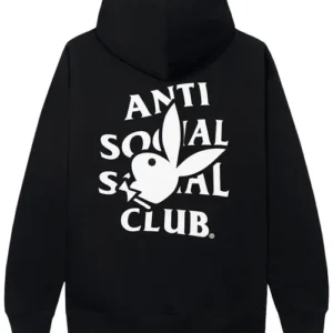 Anti Social Social Club x Playboy Bunny Logo Hoodie