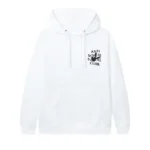 Anti Social Social Club x Playboy Bunny Logo Hoodie White Front