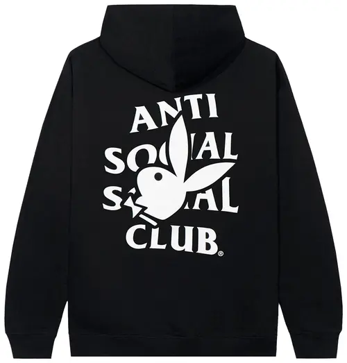 Anti Social Social Club x Playboy Bunny Logo Hoodie Anti Social Social Club x Playboy Bunny Logo Hoodie