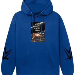 Anti Social Social Club x WWE American Nightmare Hoodie