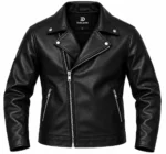 Black Biker Jacket