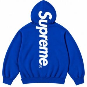 Blue Supreme Hoodie Back
