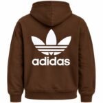 Brown Adidas Hoodie