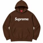 Brown Supreme Hoodie