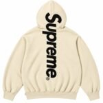 Cream Supreme Hoodie Back