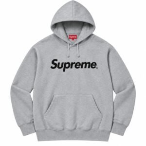 Grey Supreme Hoodie