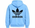 Light Blue Adidas Hoodie