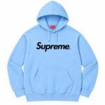 Light Blue Supreme Hoodie
