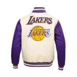 Los Angeles Varsity Jacket back view