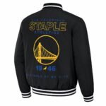 NBA x Staple Varsity Jacket Back