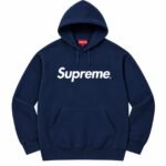 Navy Blue Supreme Hoodie