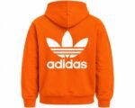 Orange Adidas Hoodie