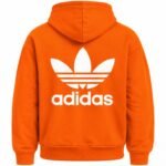 Orange Adidas Hoodie