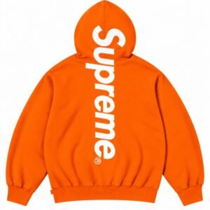 Orange Supreme Hoodie Back