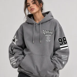 Oversized Grey Hoodie