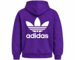 Purple Adidas Hoodie