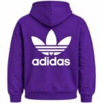 Purple Adidas Hoodie
