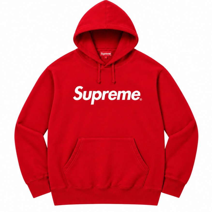 Red Supreme Hoodie Red Supreme Hoodie