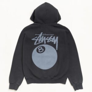 Stussy 8 Ball Hoodie Back