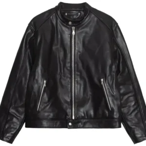 Stussy Cafe Racer Leather Jacket