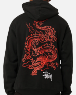 Stussy Dragon Hoodie Black