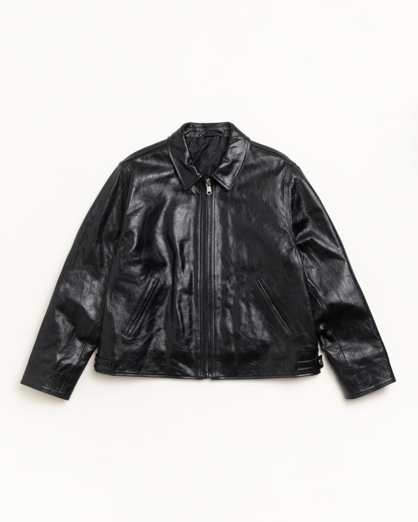 Stussy Garage Leather Jacket Stussy Garage Leather Jacket