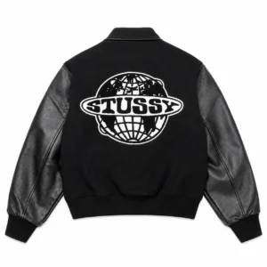 Stussy Global Varsity Jacket back