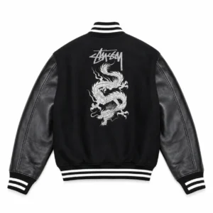 Stussy Junya Varsity Jacket back