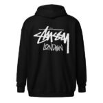 Stussy London Hoodie Back View