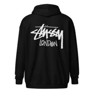 Stussy London Hoodie Back View