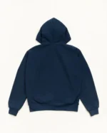 Stussy Snakeskin Zip Hoodie Navy Back