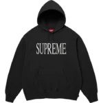 Supreme Capital Hoodie Black