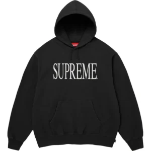 Supreme Capital Hoodie Black