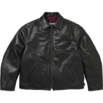 Supreme Distressed Leather Jacket