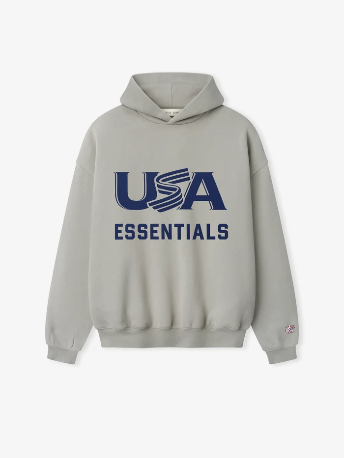USA Baseball x Fear of God Essentials Hoodie USA Baseball x Fear of God Essentials Hoodie
