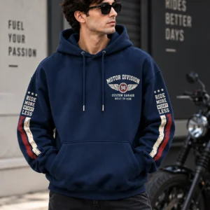 Vintage Motorcycle Hoodie