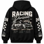 Vintage Racing Hoodie Back