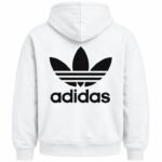 White Adidas Hoodie