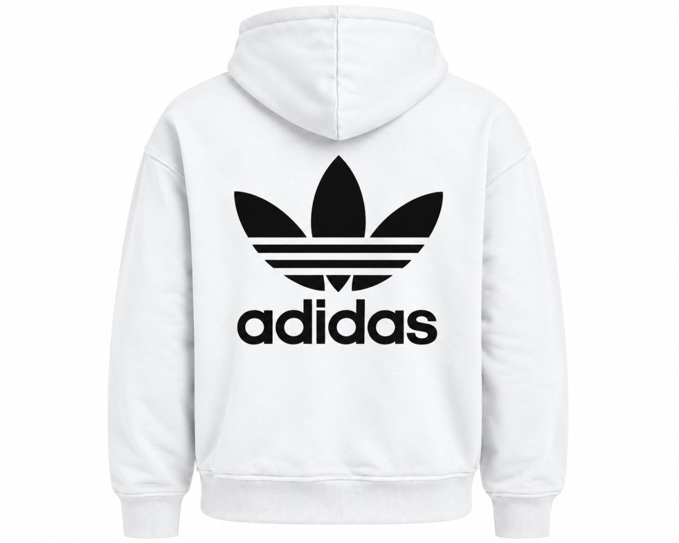 White Adidas Hoodie White Adidas Hoodie