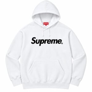 White Supreme Hoodie