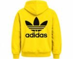 Yellow Adidas Hoodie