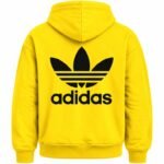 Yellow Adidas Hoodie