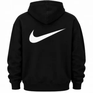 black nike hoodie back